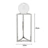 Silver Crystal Ball Stand